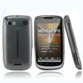 Nillkin Super Matte Rainbow Cases Skin Covers for Motorola MT870 - Black