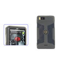 Nillkin Transparent Rainbow Soft Cases Covers for Motorola MB810 Droid X - Black