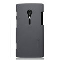 Nillkin Super Matte Hard Cases Skin Covers for Sony Ericsson LT28i Xperia ion - Gray