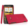 IMAK Cowboy Shell Quicksand Hard Cases Covers for HTC X720d One XC - Red