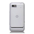Nillkin Super Matte Rainbow Cases Skin Covers for Motorola XT685 - White