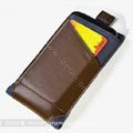 ROCK Rhyme Dynamic Leather Cases Holster Covers for Motorola XT685 - Coffee