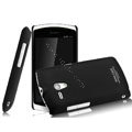 IMAK Ultrathin Matte Color Covers Hard Cases for Sony Ericsson MT25i Xperia neo L - Black
