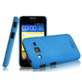 IMAK Cowboy Shell Quicksand Hard Cases Covers for Samsung B9062 - Blue