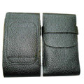 Leather Cases Luxury Holster Covers for LG P880 Optimus 4X HD - Black