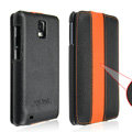 IMAK Luxury Holster Cases Slim leather Covers for Samsung i919 GALAXY SII - Black