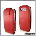 IMAK Colorful leather Cases Holster Covers for Nokia E72 - Red