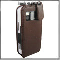 IMAK Colorful leather Cases Holster Covers for Nokia N97 - Coffee