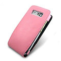 IMAK Flip leather Cases Holster Covers for Nokia E71 - Pink