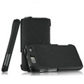 IMAK The Count leather Cases Luxury Holster Covers for Motorola MT917 - Black