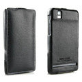 IMAK The Count leather Cases Luxury Holster Covers for Motorola XT928 - Black