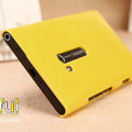 Nillkin Colorful Hard Cases Skin Covers for Nokia Lumia 900 Hydra - Yellow