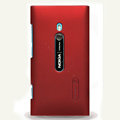 Nillkin Super Matte Hard Cases Skin Covers for Nokia Lumia 800 800c - Red