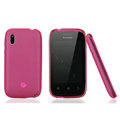 Nillkin Super Matte Rainbow Cases Skin Covers for Lenovo A390e - Pink