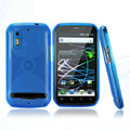 Nillkin Super Matte Rainbow Cases Skin Covers for Motorola Photon 4G MB855 - Blue