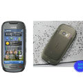 Nillkin Transparent Matte Soft Cases Covers for Nokia C7 - Black