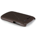 Nillkin Super Matte Hard Cases Skin Covers for Huawei Vision C8850 U8850 - Brown