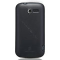 Nillkin Super Matte Rainbow Cases Skin Covers for Huawei T8500 - Core Black