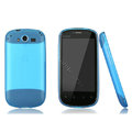 Nillkin Super Matte Rainbow Cases Skin Covers for Huawei Vision C8850 U8850 - Blue
