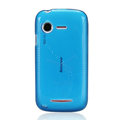 Nillkin Super Matte Rainbow Cases Skin Covers for Lenovo A500 - Blue