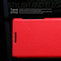 Nillkin leather Cases Holster Covers for Huawei U9200 Ascend P1 - Red