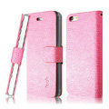 IMAK Slim leather Cases Luxury Holster Covers for iPhone 5 - Pink