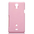 Nillkin Colorful Hard Cases Skin Covers for Sony Ericsson LT30p Xperia T - Pink