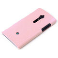 ROCK Jewel Hard Cases Skin Covers for Sony Ericsson LT28i Xperia ion - Pink
