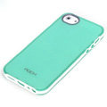 ROCK Joyful free Series Leather Cases Holster Covers for iPhone 5 - Green