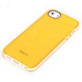 ROCK Joyful free Series Leather Cases Holster Covers for iPhone 5 - Yellow