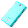 ROCK Colorful Glossy Cases Skin Covers for OPPO X905 Find 3 - Blue