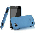 IMAK Cowboy Shell Quicksand Hard Cases Covers for Gionee GN170 - Blue