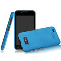IMAK Cowboy Shell Quicksand Hard Cases Covers for Gionee GN700W - Blue