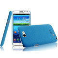 IMAK Cowboy Shell Quicksand Hard Cases Covers for Samsung N7100 GALAXY Note2 - Blue