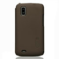 Nillkin Super Matte Hard Cases Skin Covers for Coolpad 8150 - Brown