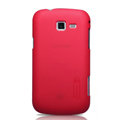 Nillkin Super Matte Hard Cases Skin Covers for Samsung I699 GALAXY Trend - Red