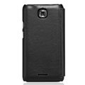 Nillkin leather Cases Holster Covers for Coolpad 9100 - Black