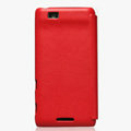 Nillkin leather Cases Holster Covers for Coolpad 9900 - Red