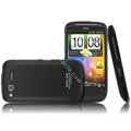IMAK Armor Knight Color Covers Hard Cases for HTC Desire S G12 S510e - Black
