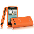 IMAK Armor Knight Color Covers Hard Cases for HTC Lexicon S610D - Orange
