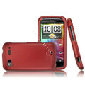 IMAK Armor Knight Color Covers Hard Cases for HTC Pyramid Sensation 4G G14 Z710e - Red