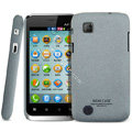 IMAK Cowboy Shell Quicksand Hard Cases Covers for Amoi N89 - Gray