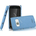 IMAK Cowboy Shell Quicksand Hard Cases Covers for Nokia 801T - Blue