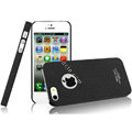 IMAK Cowboy Shell Quicksand Hard Cases Covers for iPhone 5 - Black