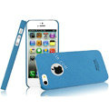 IMAK Cowboy Shell Quicksand Hard Cases Covers for iPhone 5 - Blue