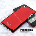 IMAK Metallic Series Color Covers Hard Cases for itouch 4 - Red