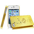 IMAK Pisces Constellation Color Covers Hard Cases for iPhone 4G\4S - Golden