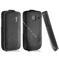 IMAK The Count leather Cases Luxury Holster Covers for Samsung I779 - Black