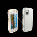 IMAK Ultra-thin Color Covers Hard Cases for Nokia N97 mini - White