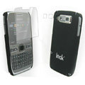 IMAK Ultrathin Color Covers Hard Cases for Nokia E72 - Black
